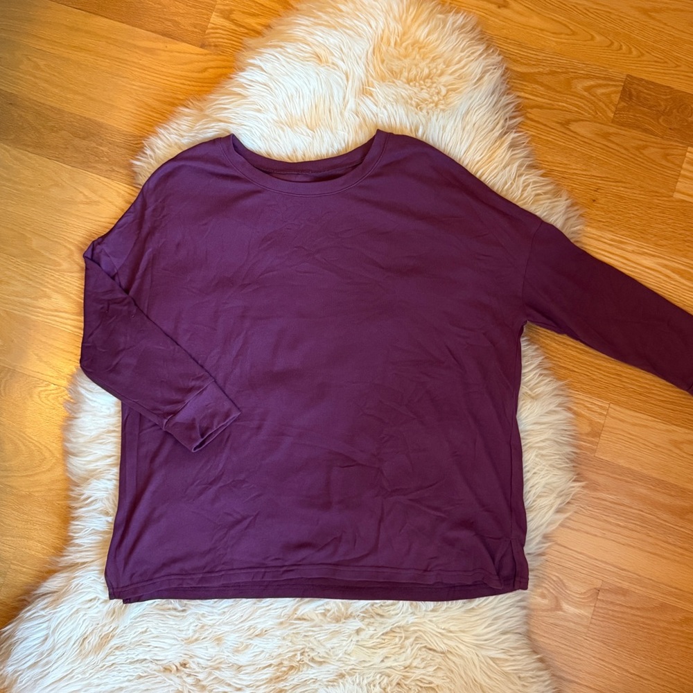 Felina Plum Long Sleeve Top